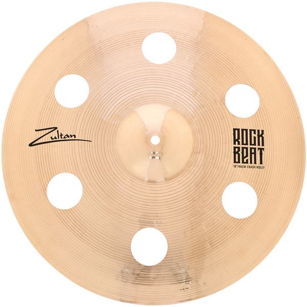 Zultan 18" Rock Beat Crash Holey