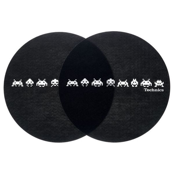Technics Slipmat Space Invaders