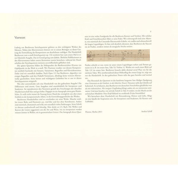 Henle Verlag Beethoven Streichquartett