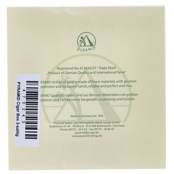 Pyramid Cigar Box 3 Light