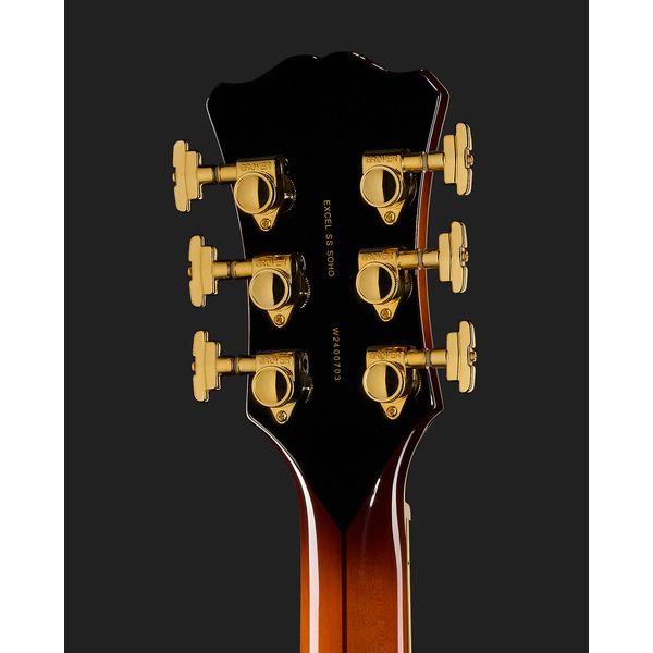 DAngelico Excel SS Soho Amaretto Burst