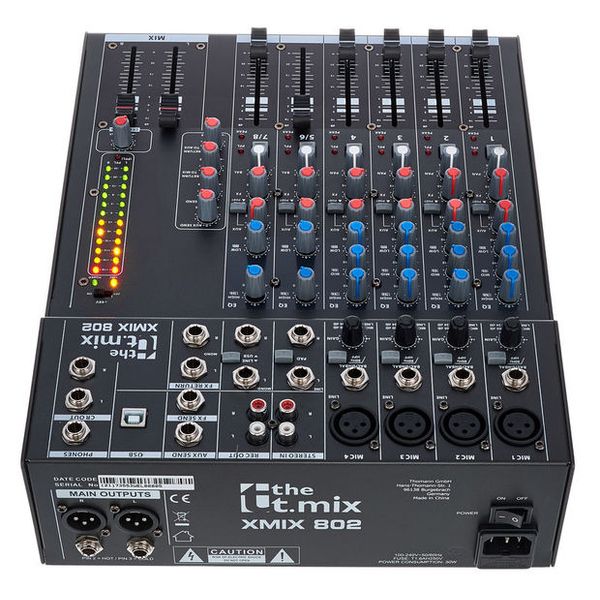 the t.mix xmix 802 USB Case Bundle