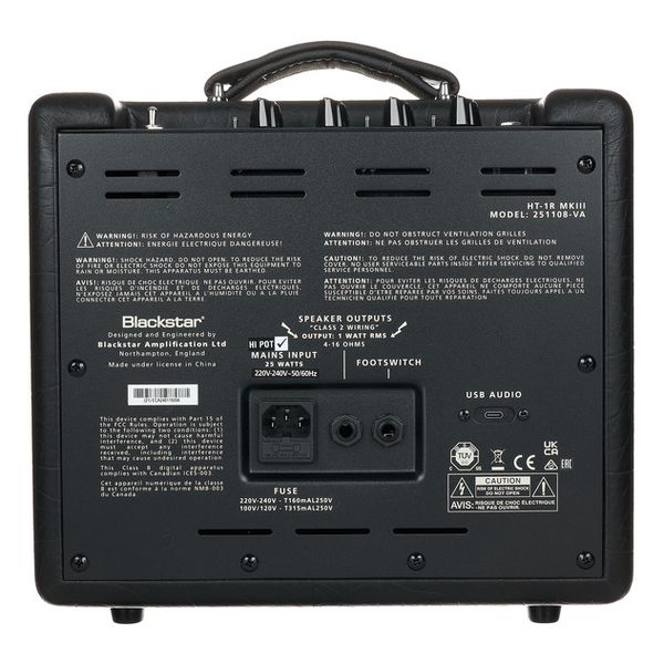 Blackstar HT-1R MKIII Combo