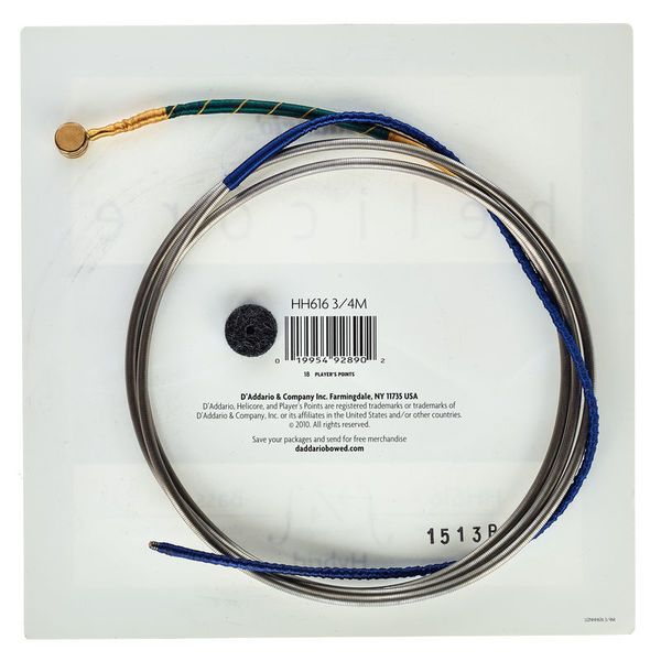 Daddario HH616-3/4M Helicore Bass B Med
