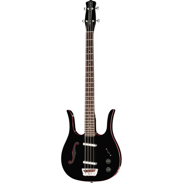 Danelectro 58 Longhorn Bass Black Red