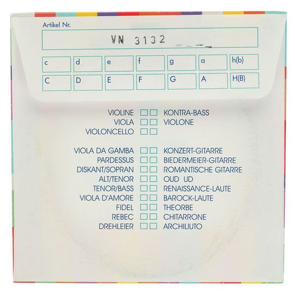 Kürschner Theorbo Single String G1