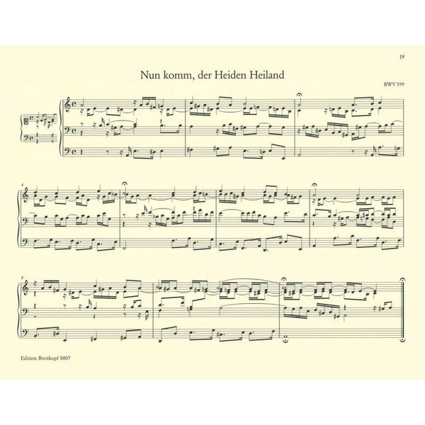 Breitkopf & Hrtel Bach Smtliche Orgelwerke