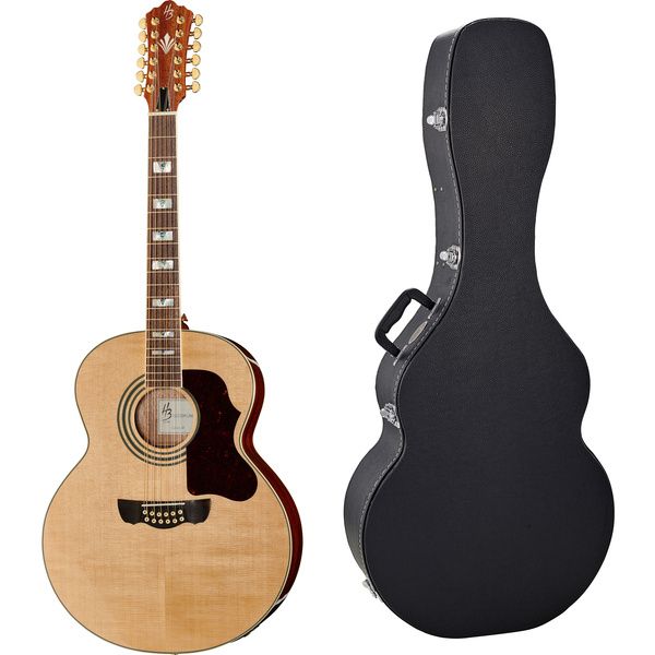 Harley Benton Custom Line CLJ-412E NT w/Case