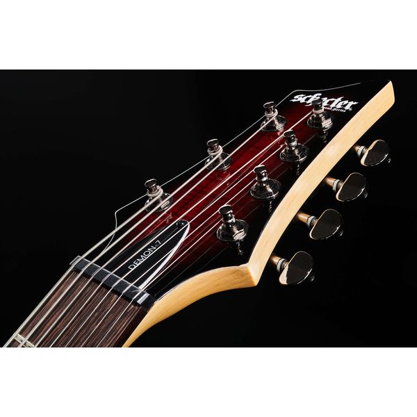 Schecter Demon-7 Crimson Red Burst