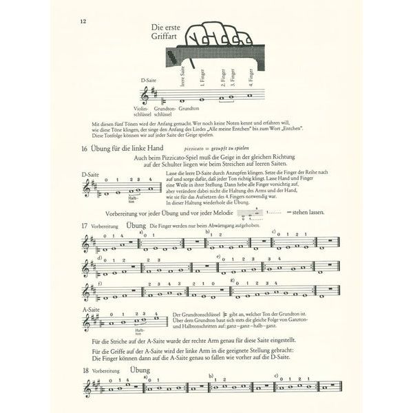 Schott Der Anfang des Geigenspiels