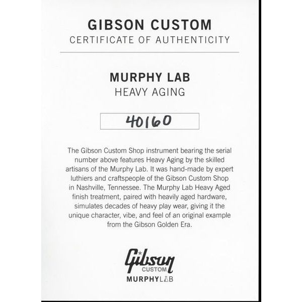 Gibson Les Paul 54 Goldtop Heavy Aged