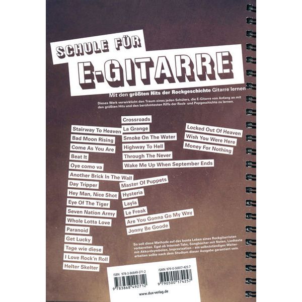 Edition Dux Schule Für E-Gitarre