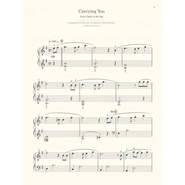 Zen-On Studio Ghibli Recital 1 Med