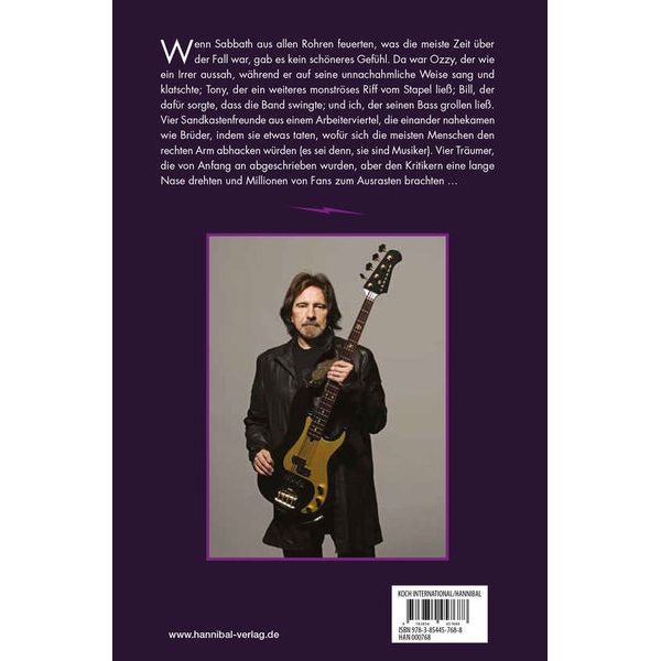 Hannibal Verlag Into The Void Geezer Butler