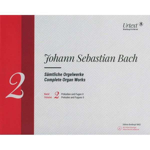 Breitkopf & Hrtel Bach Smtliche Orgelwerke