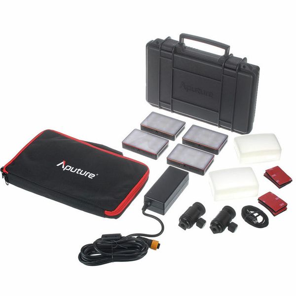 Aputure MC 4-Light Travel Kit