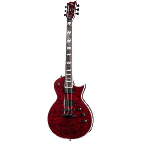 ESP LTD EC-1000 QM Black Cherry FL