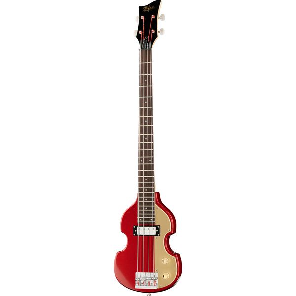 H&ouml;fner Shorty Violin Bass CT Red