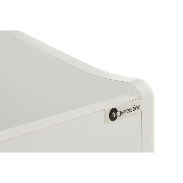 Fun Generation Vinyl Shelf One Top White