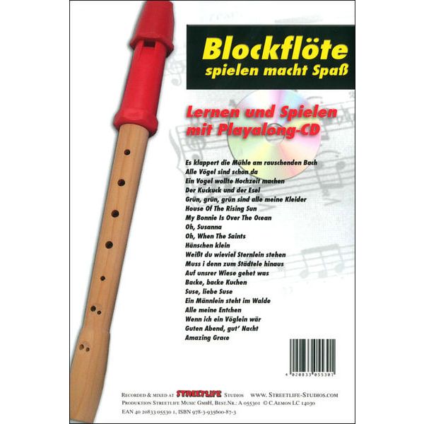 Streetlife Music  Blockflöte spielen macht Spa