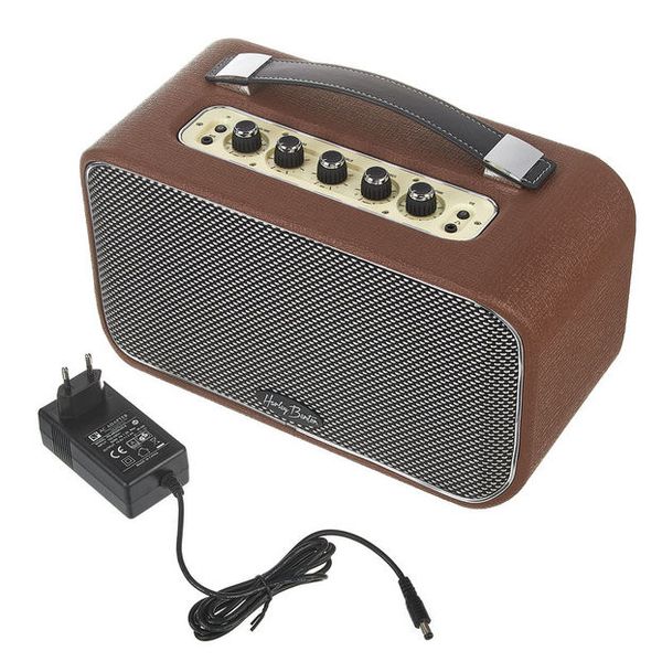 Harley Benton D-200CE-12BK Bundle