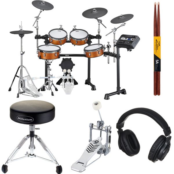Yamaha DTX8K-M Real Wood Bundle