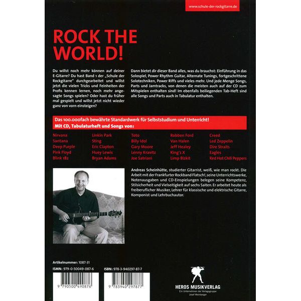Weinberger Musikverlag Schule der Rockgitarre 2