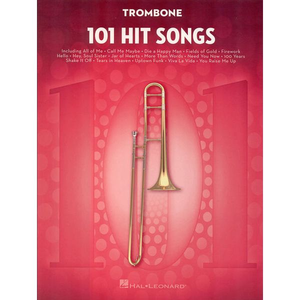 Hal Leonard 101 Hit Songs For Trombone