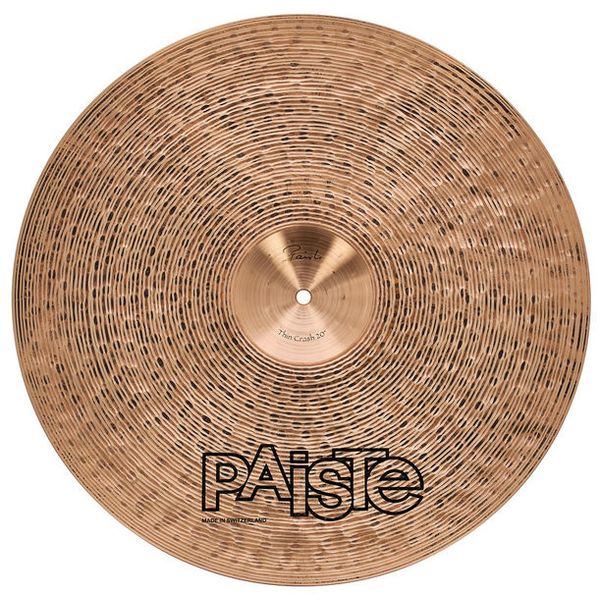 Paiste 20" Traditional Thin Crash