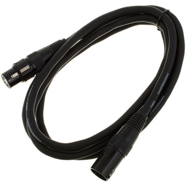 pro snake DMX Cable 5 pin TPD XL Bundle
