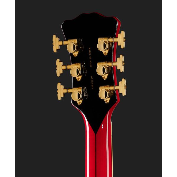 DAngelico Excel SS Soho Dark Cherry Burs