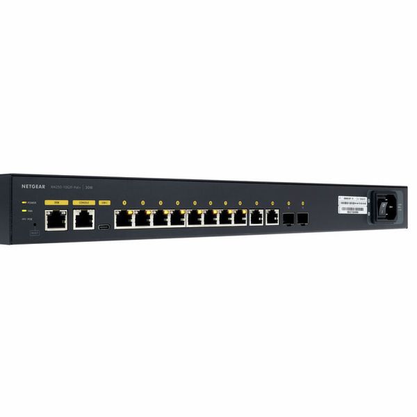 Netgear AV M4250 12-Port 10G2F PoE+