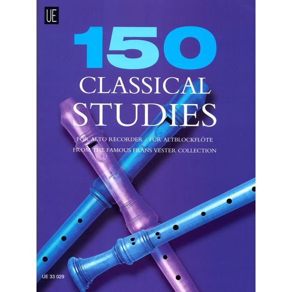 Universal Edition 150 Classical Studies Recorder