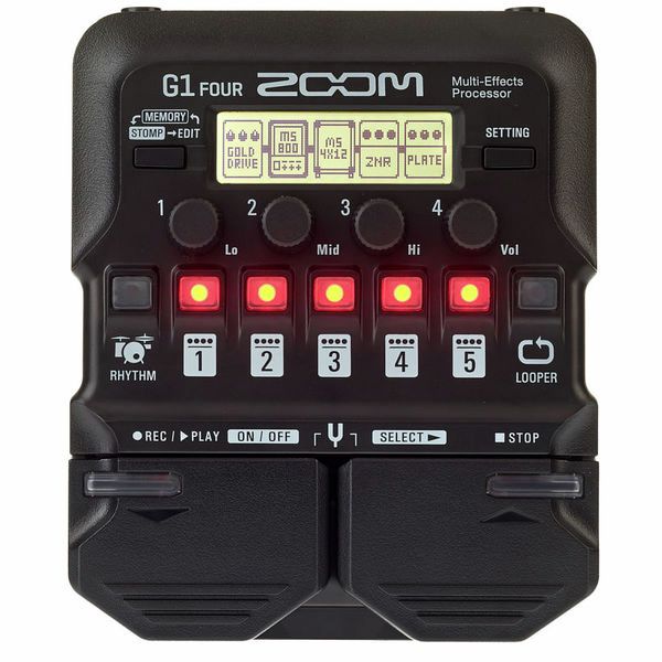 Zoom G1 Four Multi-Effect-Pedal