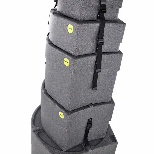 Hardcase HRockFus6 F.Lined Set Granite