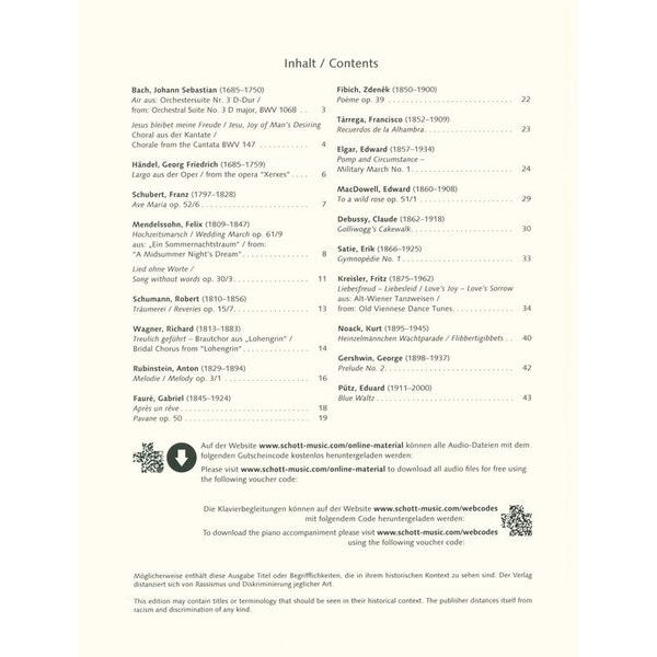 Schott Classical Highlights Viola