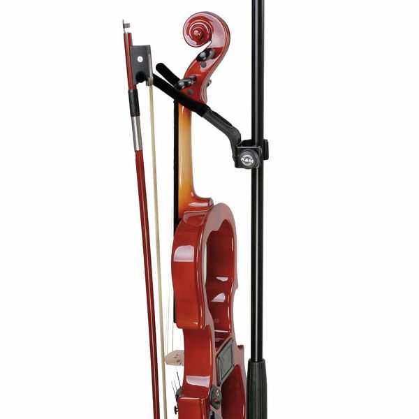 K&M 15580 Violin Holder BK