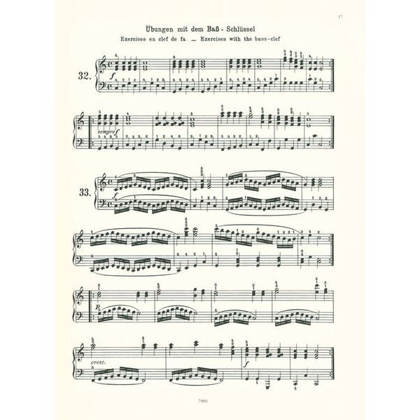 Edition Peters Czerny Erster Lehrmeister