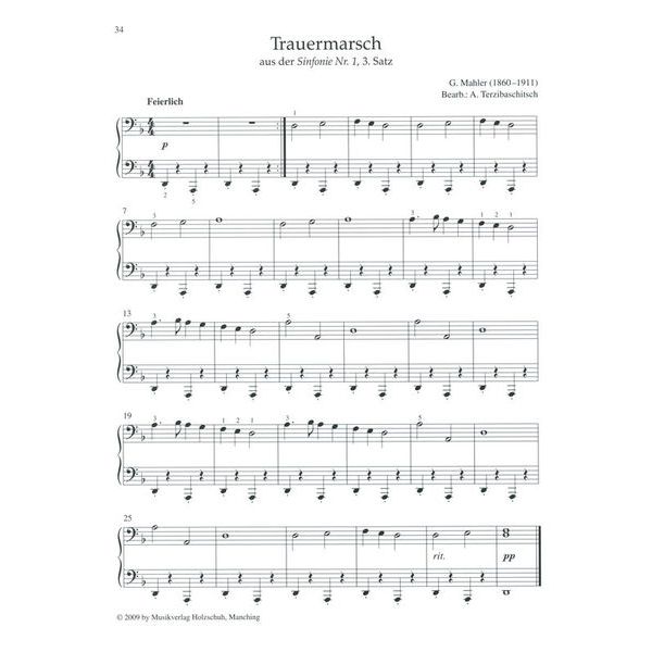 Holzschuh Verlag Klavierspiel im Duett