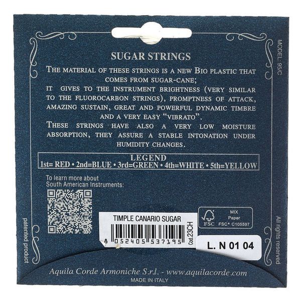 Aquila 23CH Timple Canario Sugar Ser.