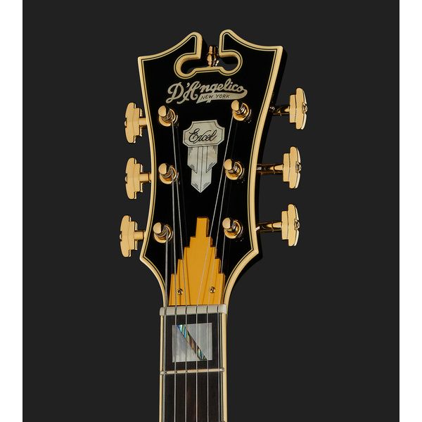 DAngelico Excel 59 Solid Black