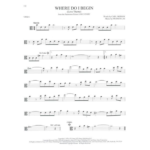 Hal Leonard 101 Movie Hits for Viola