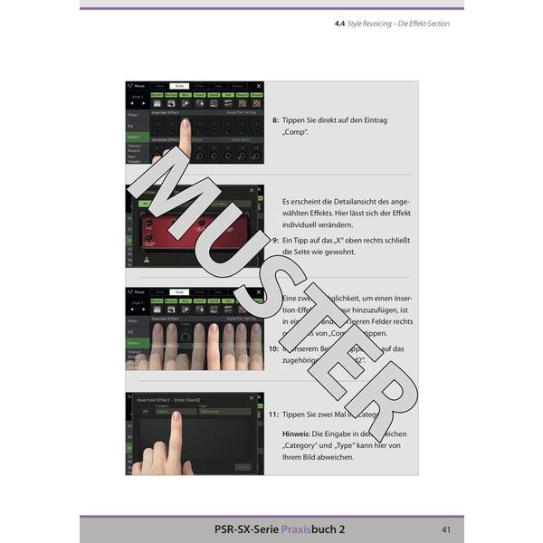 Keys Experts Verlag SX700/900 Praxisbuch  2