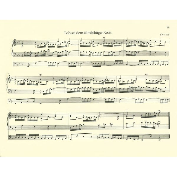 Breitkopf & Hrtel Bach Orgelbüchlein
