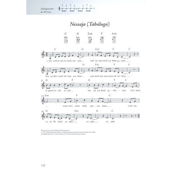 Schott Kinderliederbuch Ukulele