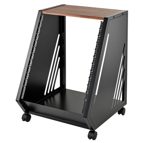 Wavebone Fin Rackmount Case Wood