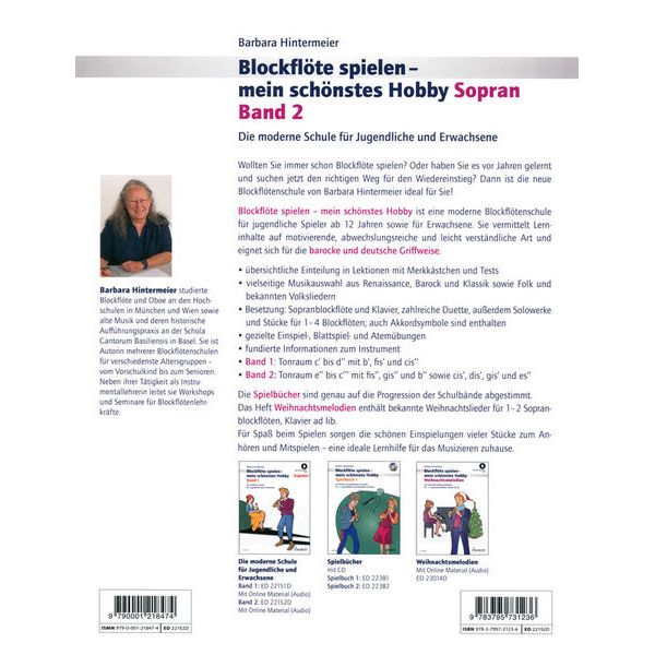 Schott Blockflöte Spielen Hobby 2