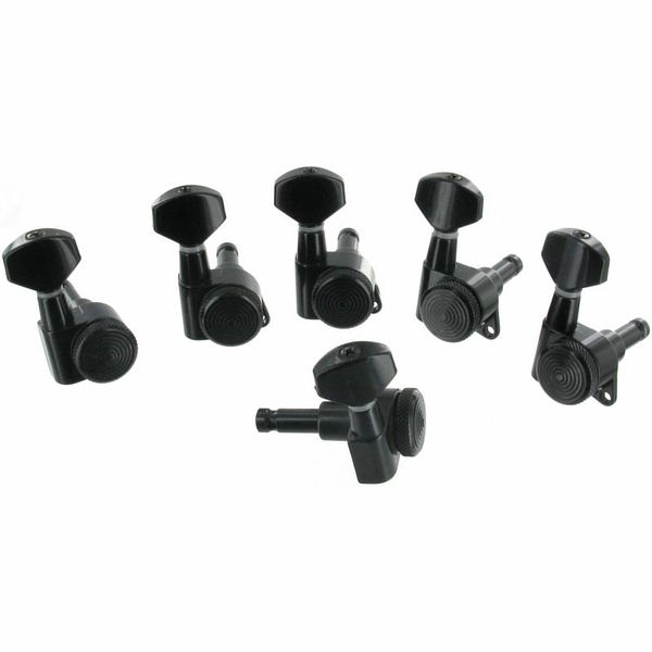 Harley Benton Parts Locking Tuners 6L Black