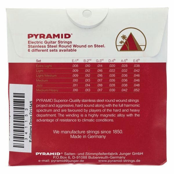 Pyramid Electric Guitar Drop D