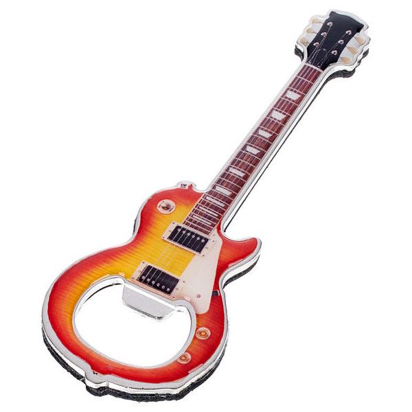 agifty Bottle Opener E-Guitar Magnet